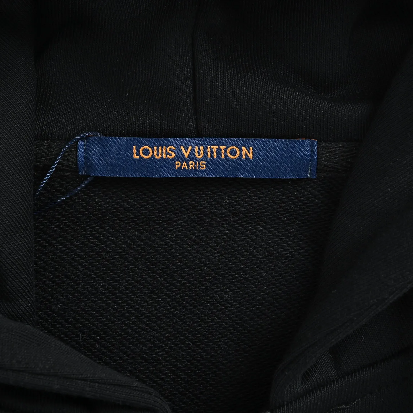 Louis Vuitton/Louis Vuitton Pearl Drawstring Letter Embroidered Zip Hooded Jacket